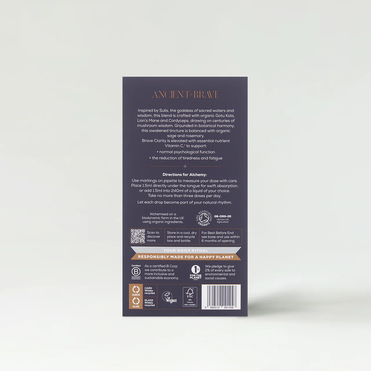 Ancient + Brave Clarity Mushroom Tincture - Image 4