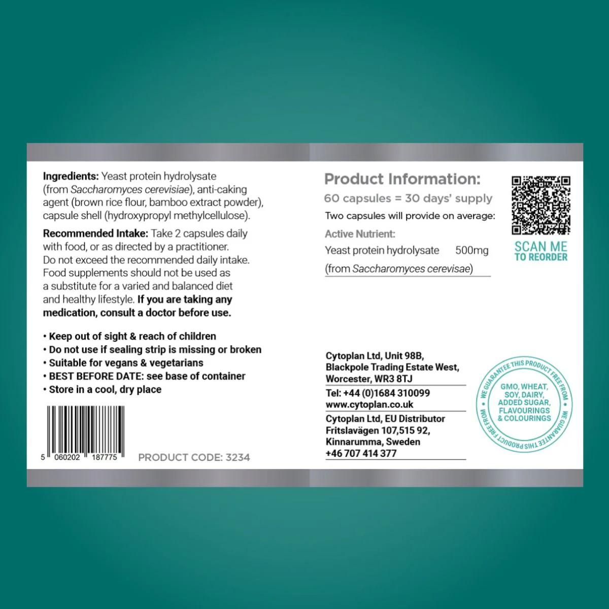 Cytoplan Satiety Support - Image 2