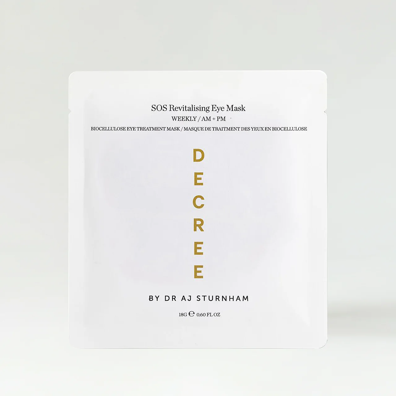 Decree SOS Revitalising Eye Mask