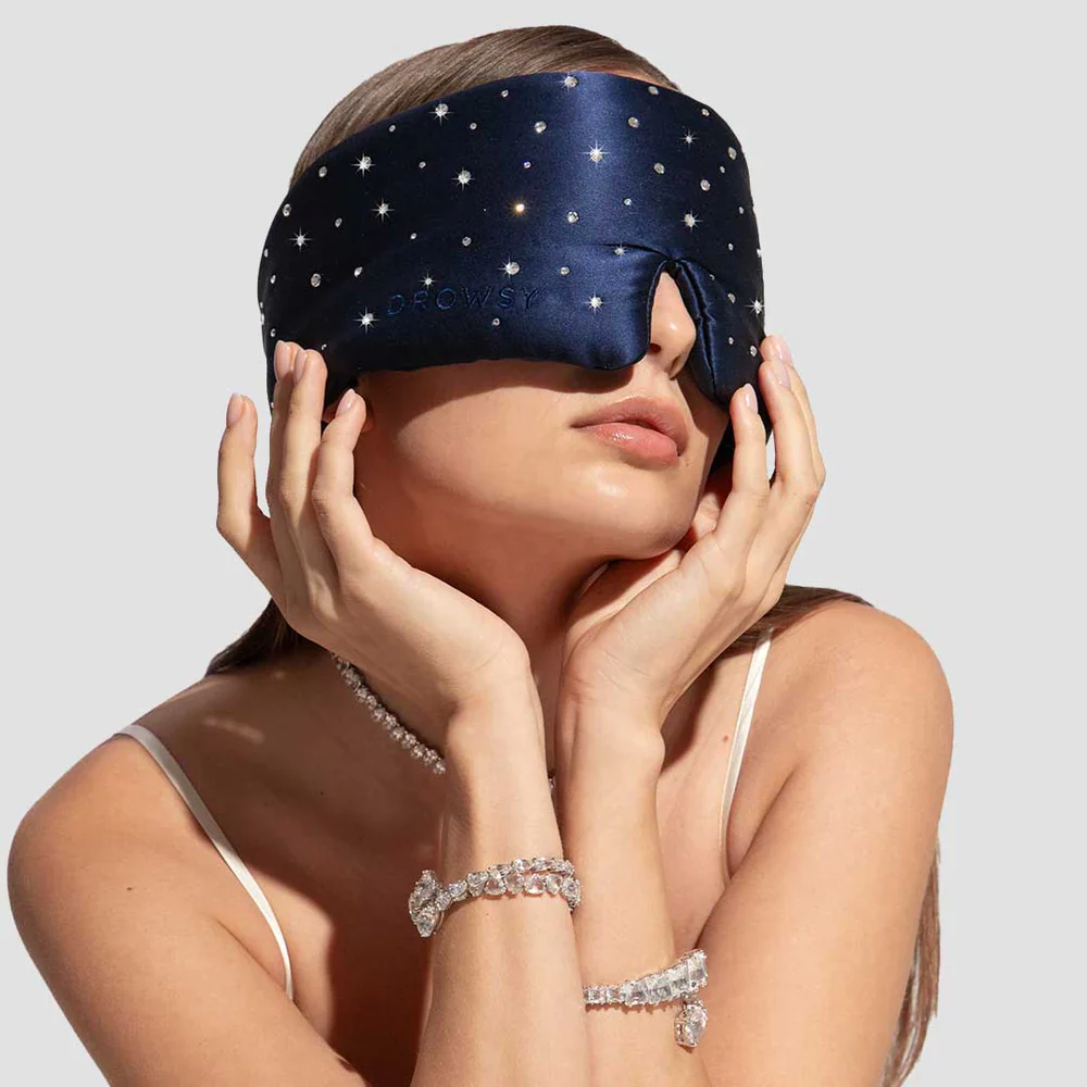 Drowsy Crystals by Swarovski® Silk Sleep Mask - Image 2