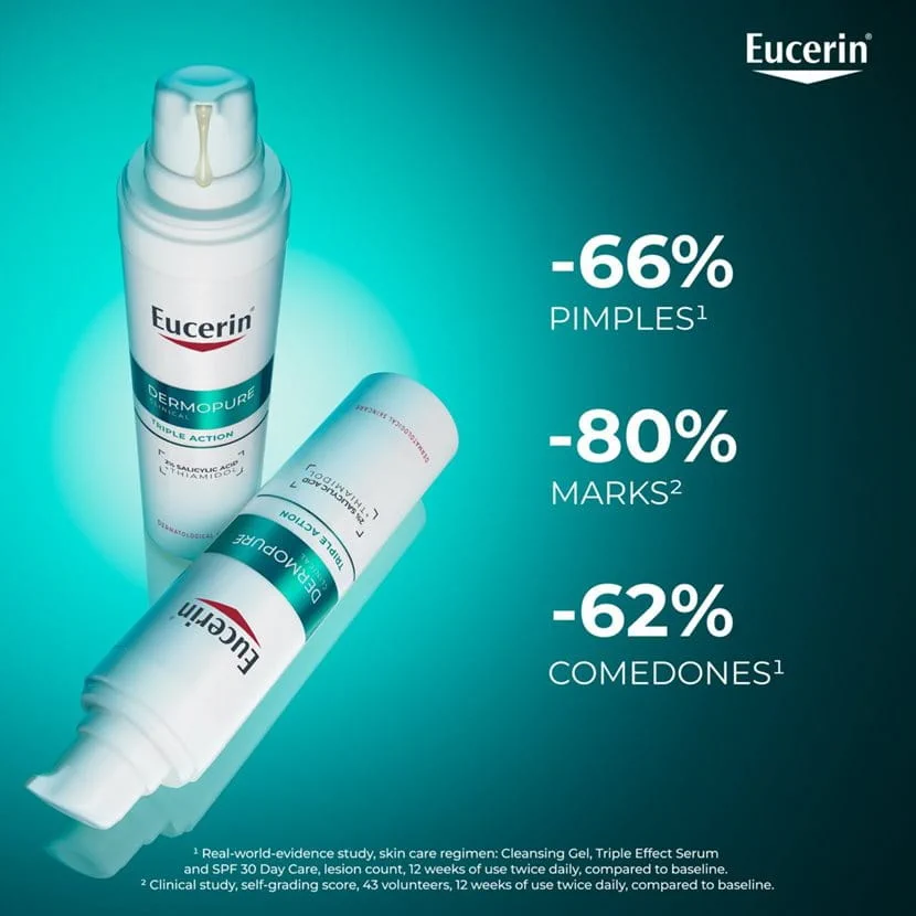Eucerin Dermopure Clinical Triple Action Fluid - Image 2