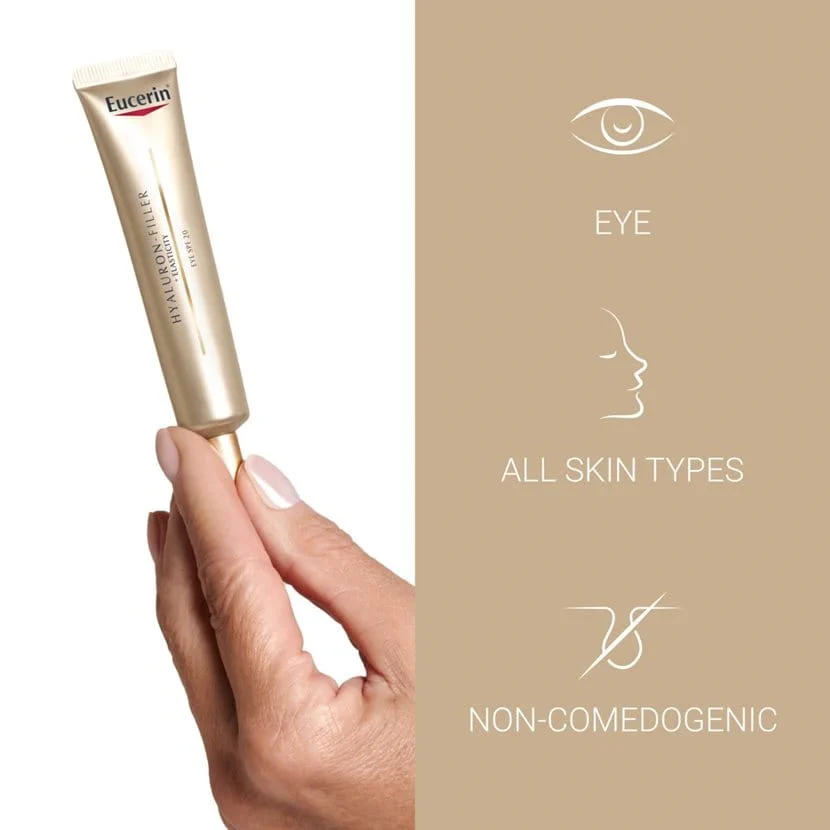 Eucerin Hyaluron-Filler + Elasticity Eye Cream SPF 20 - Image 2