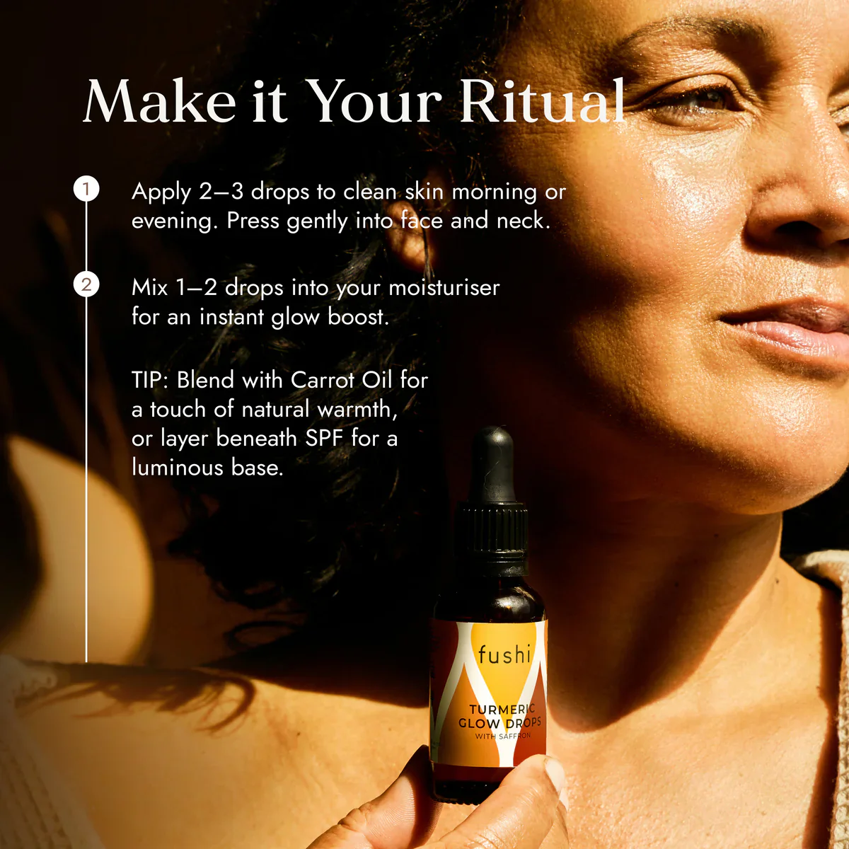 Fushi Turmeric Glow Drops with Saffron - Image 5