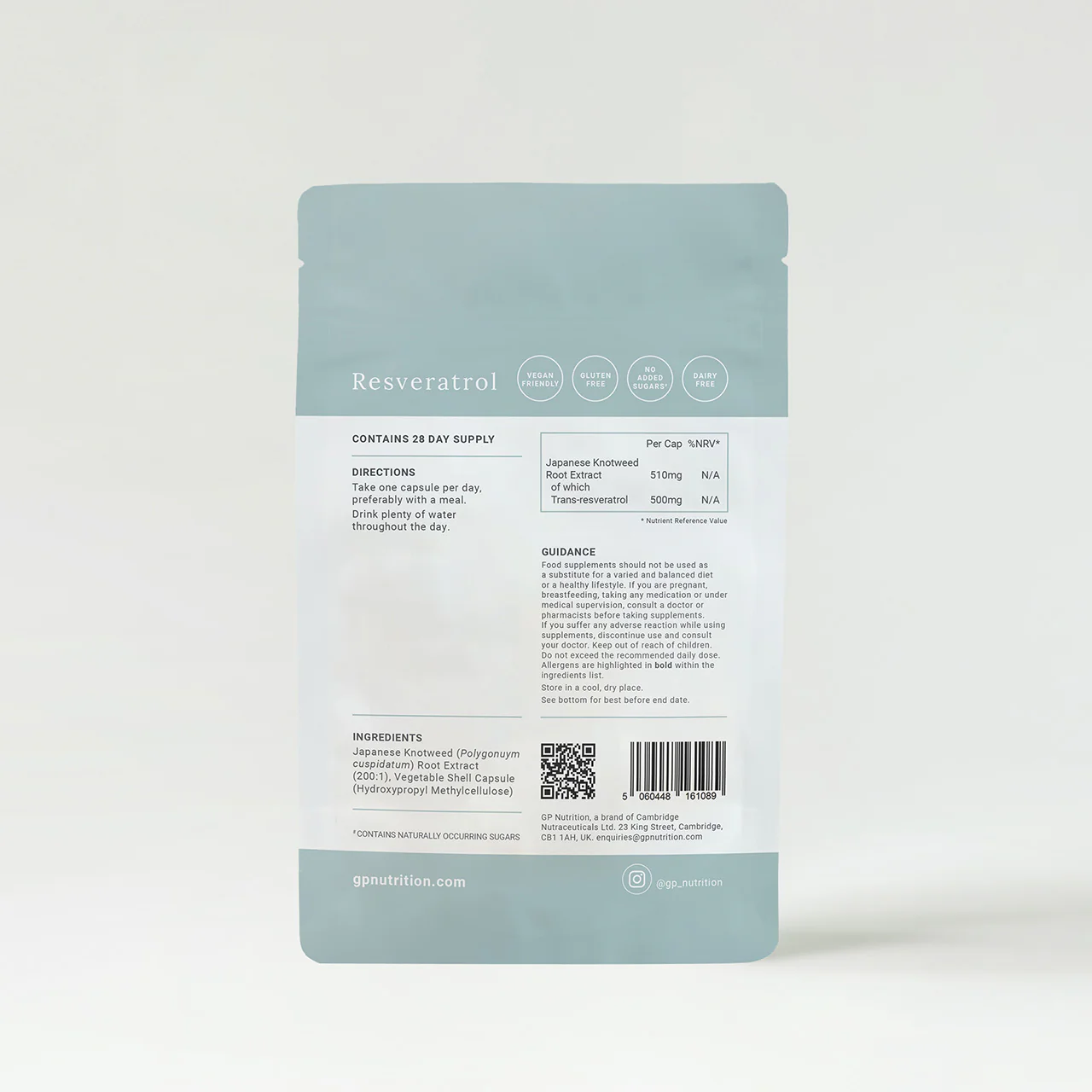 GP Nutrition Resveratrol - Image 2