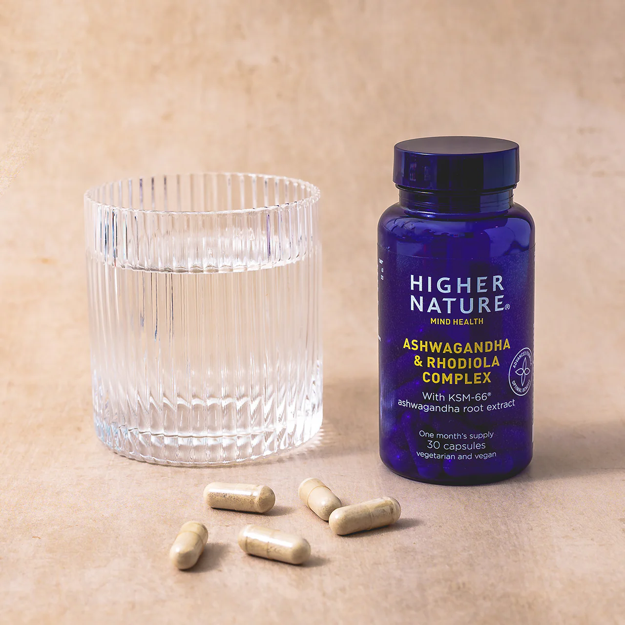 Higher Nature Ashwagandha & Rhodiola Complex - Image 2