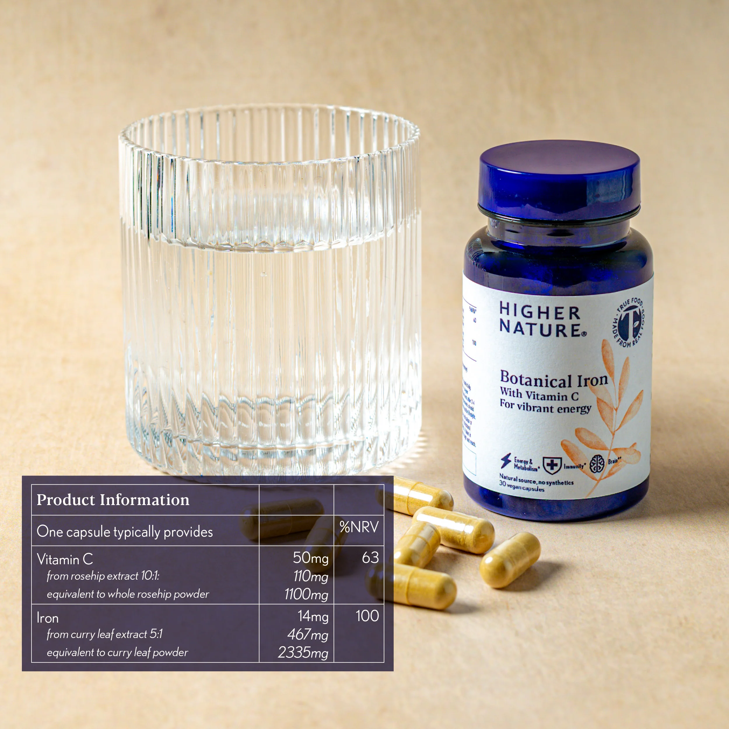 Higher Nature True Food® Botanical Iron - Image 4