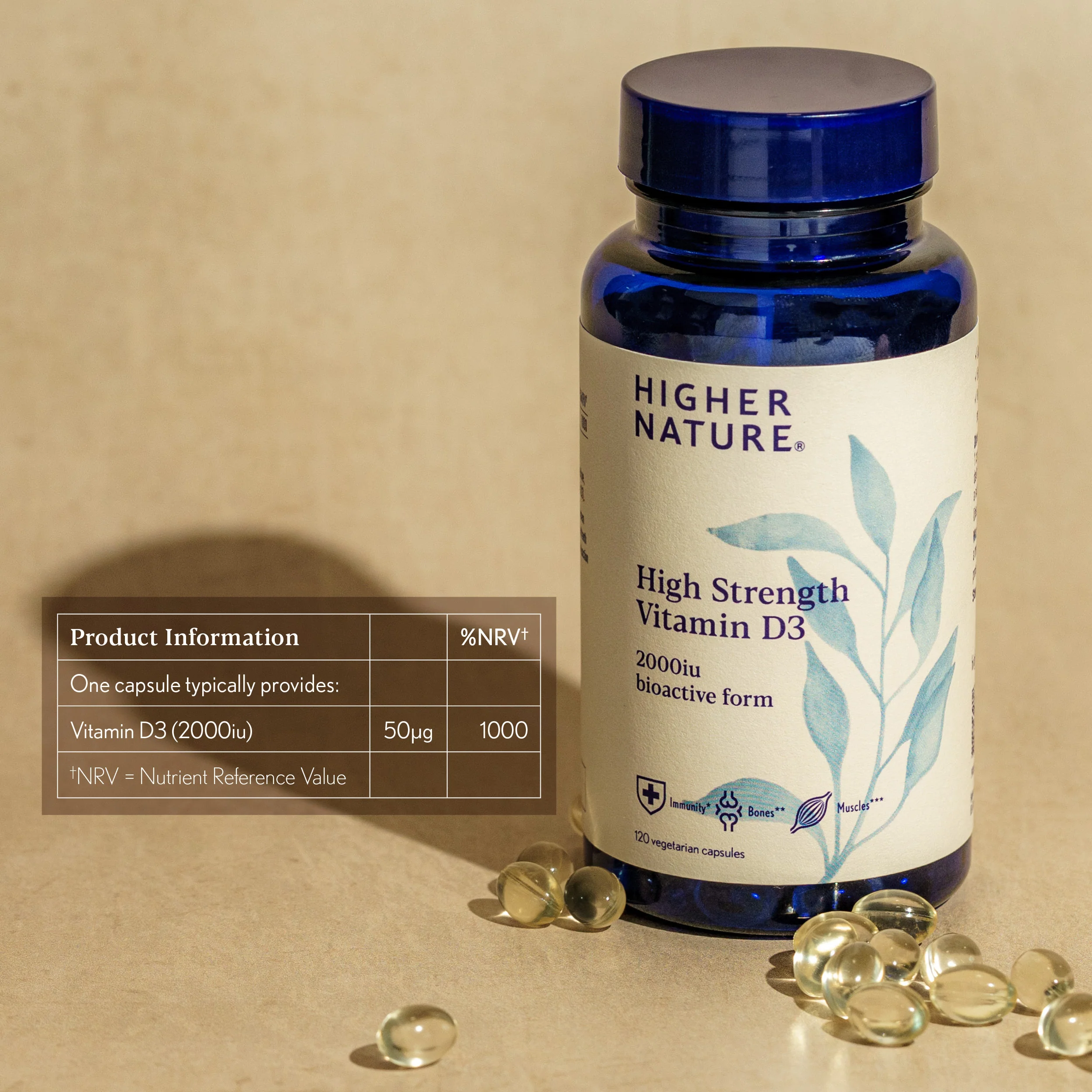 Higher Nature High Strength Vitamin D3 - Image 4