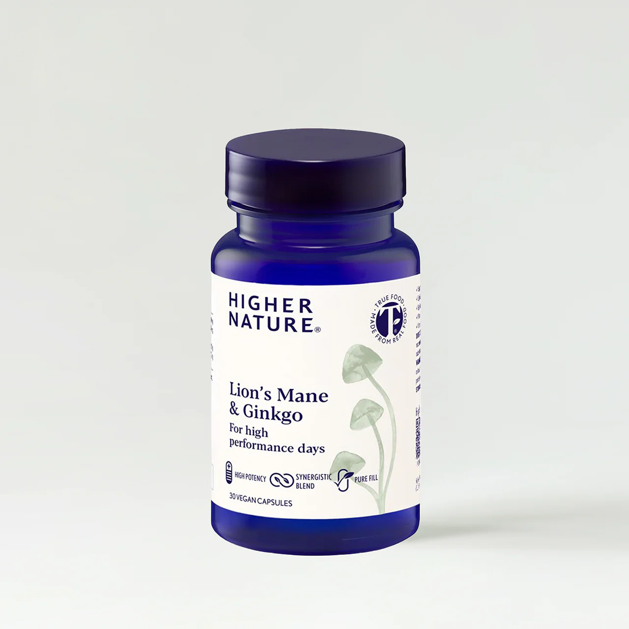 Higher Nature True Food® Lion's Mane & Ginkgo