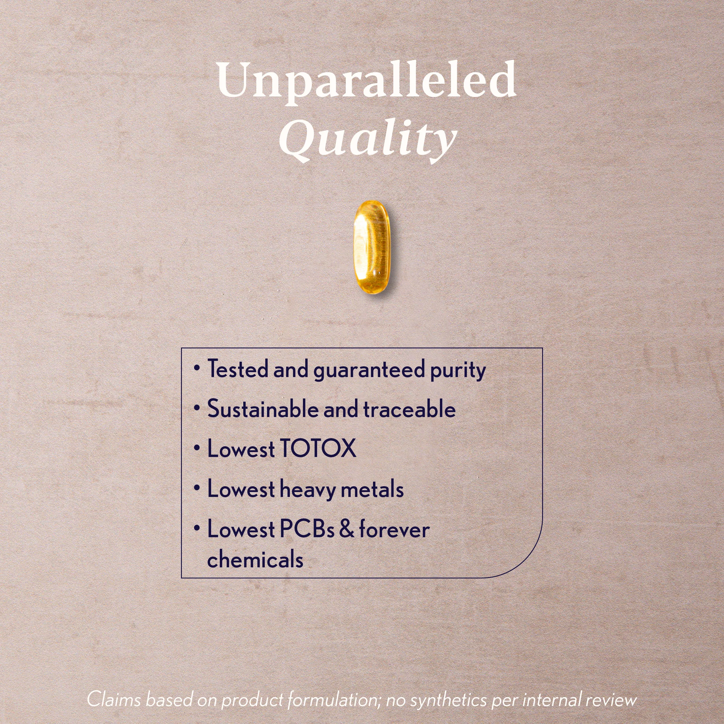 Higher Nature True Food® Omega 3 Fish Oil - Image 5