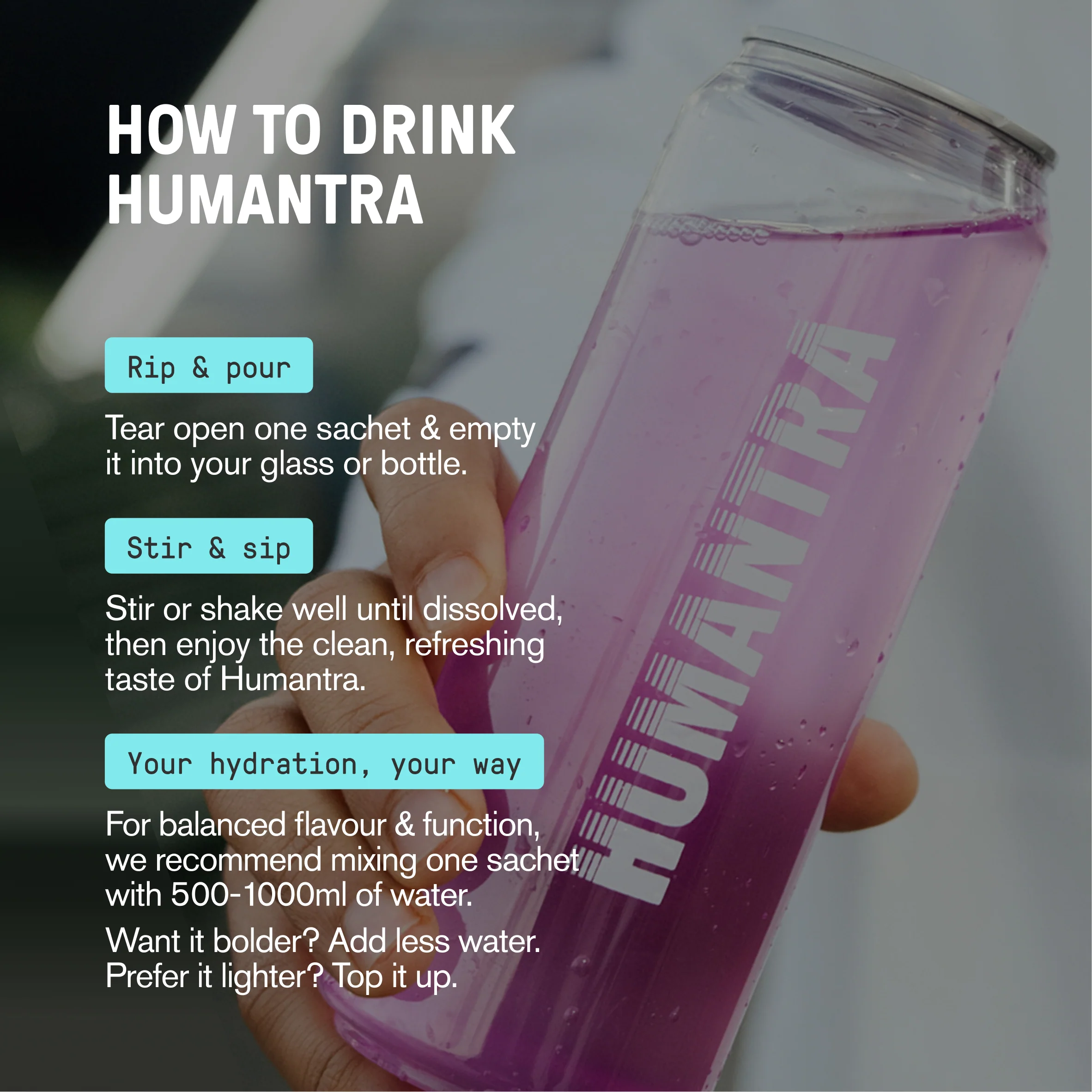 Humantra Discovery Electrolyte Pack - Black Cherry + Lychee - Image 11