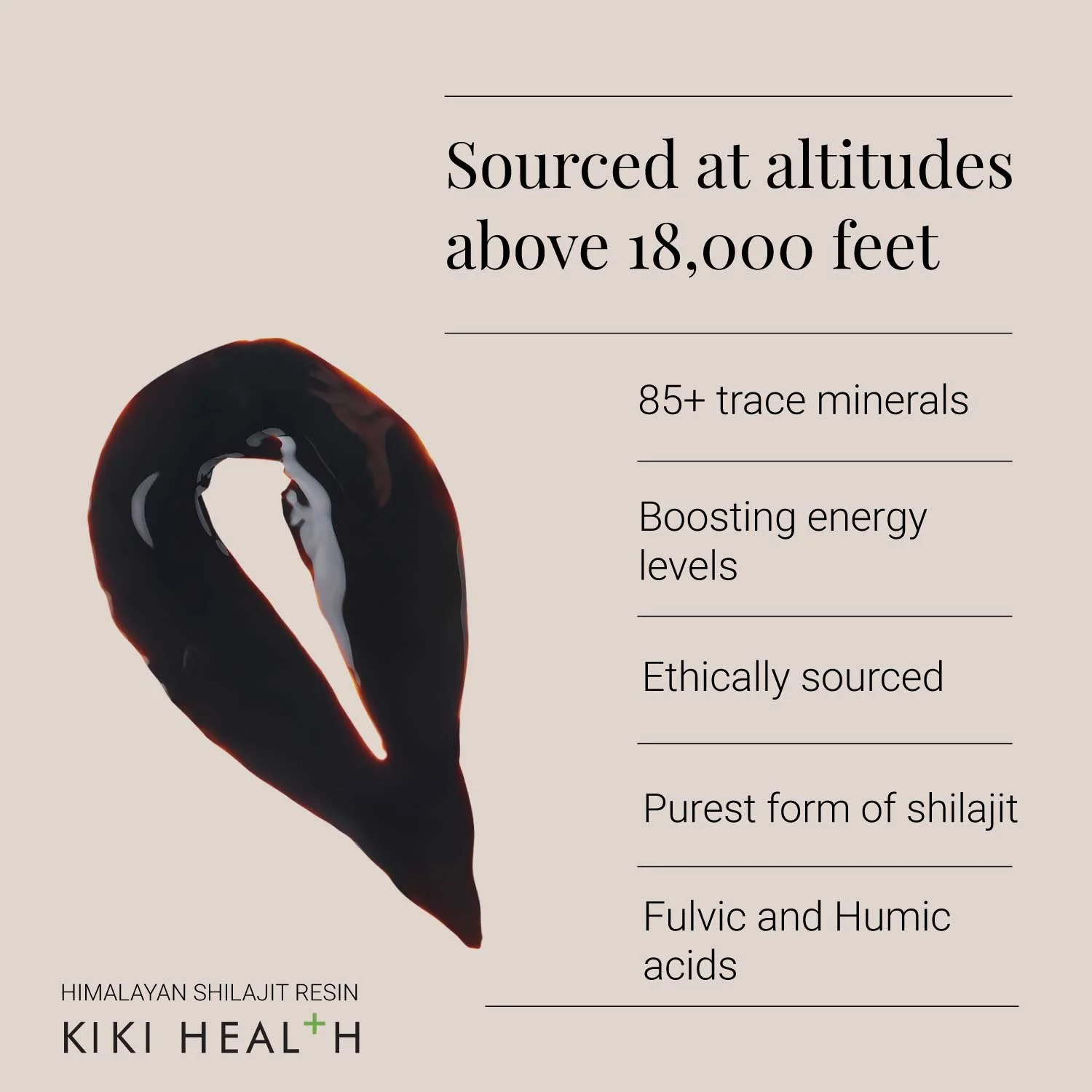 KIKI Health Himalayan Shilajit Resin - Image 6