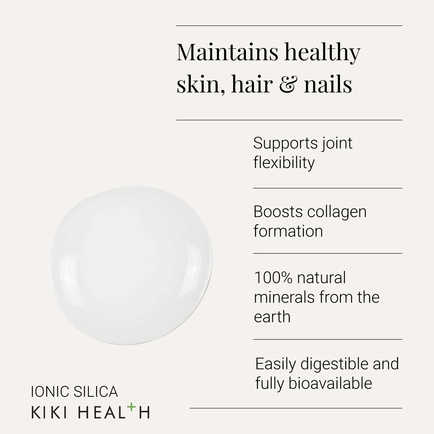 KIKI Health Ionic Silica Liquid Concentrate - Image 3