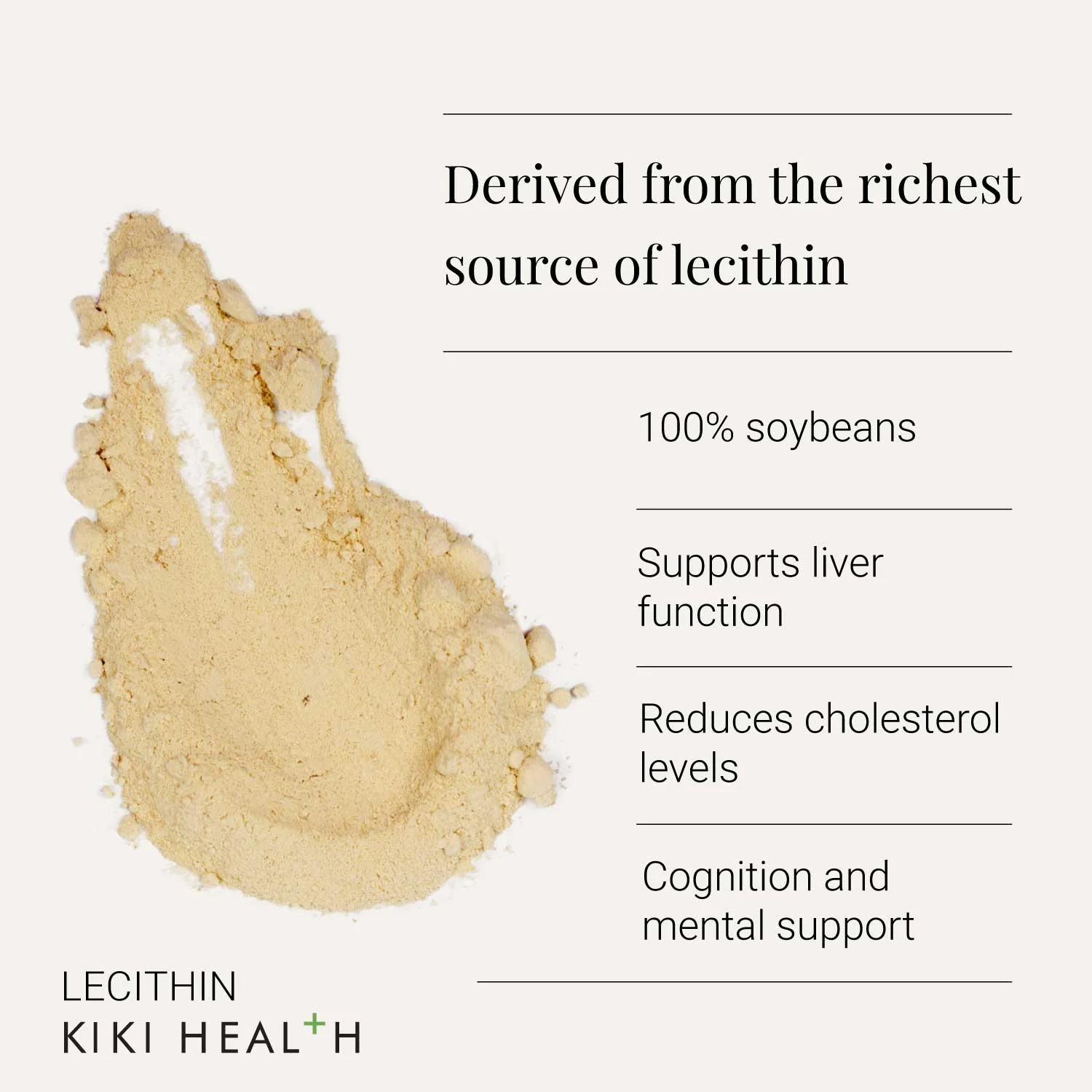 KIKI Health Non-GMO Lecithin Powder - Image 6