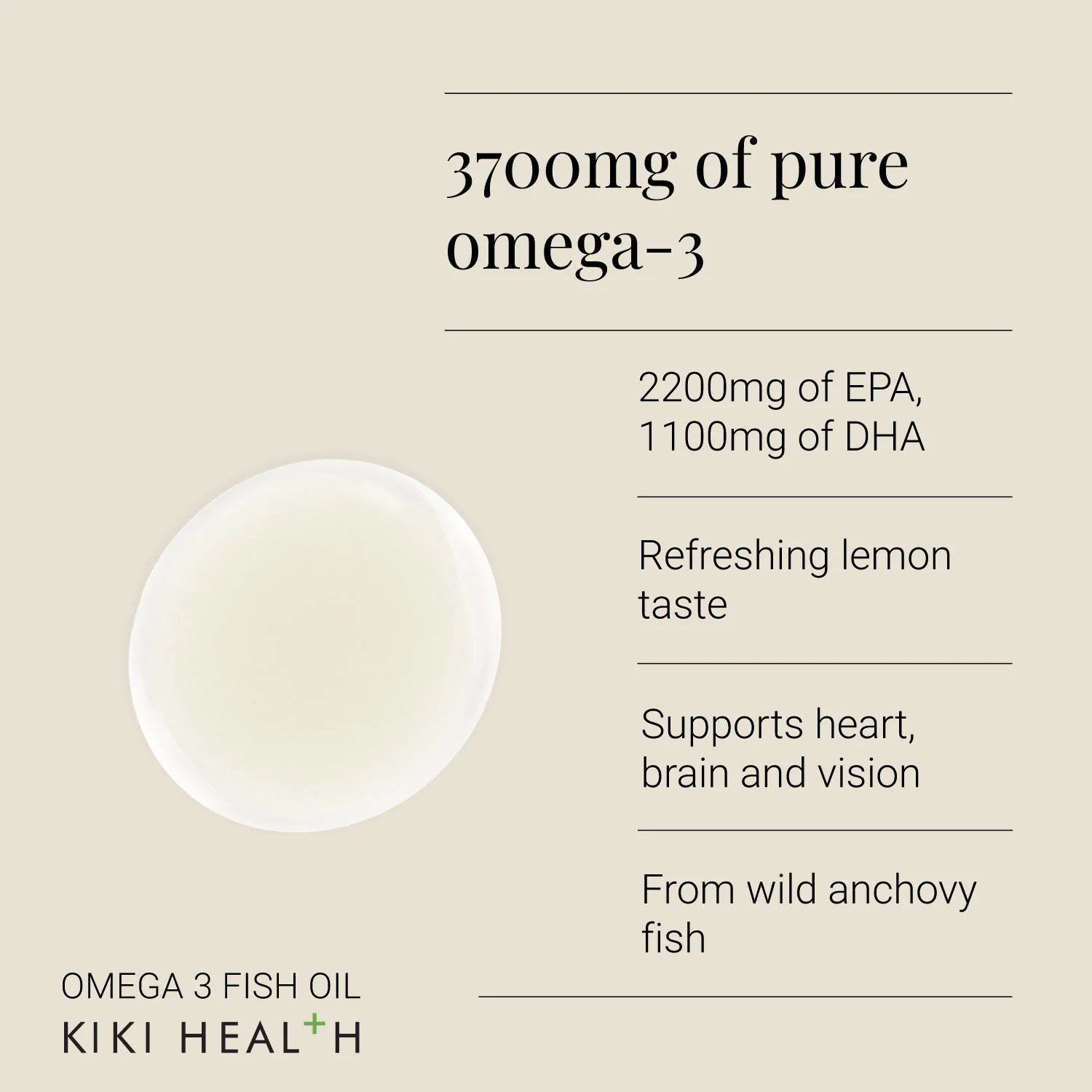 KIKI Health Omega 3 Fish Oil - Image 6