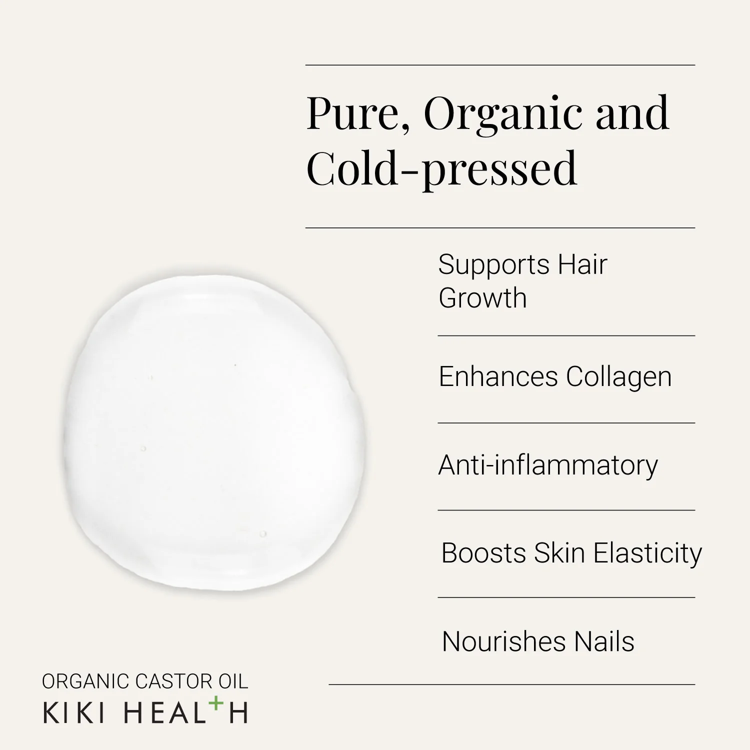 KIKI Health Organic Castor Oil - Image 6