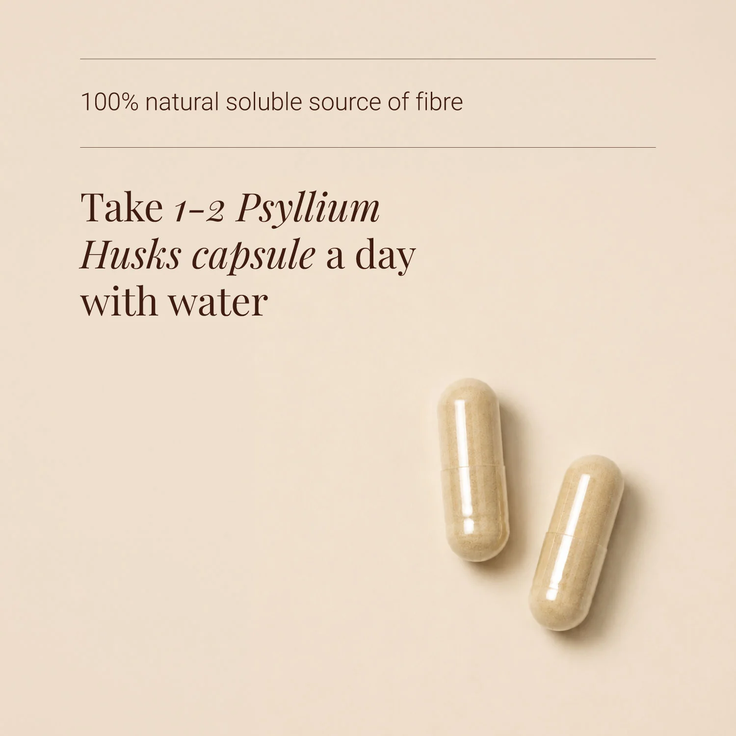 KIKI Health Organic Psyllium Husks Vegicaps - Image 3