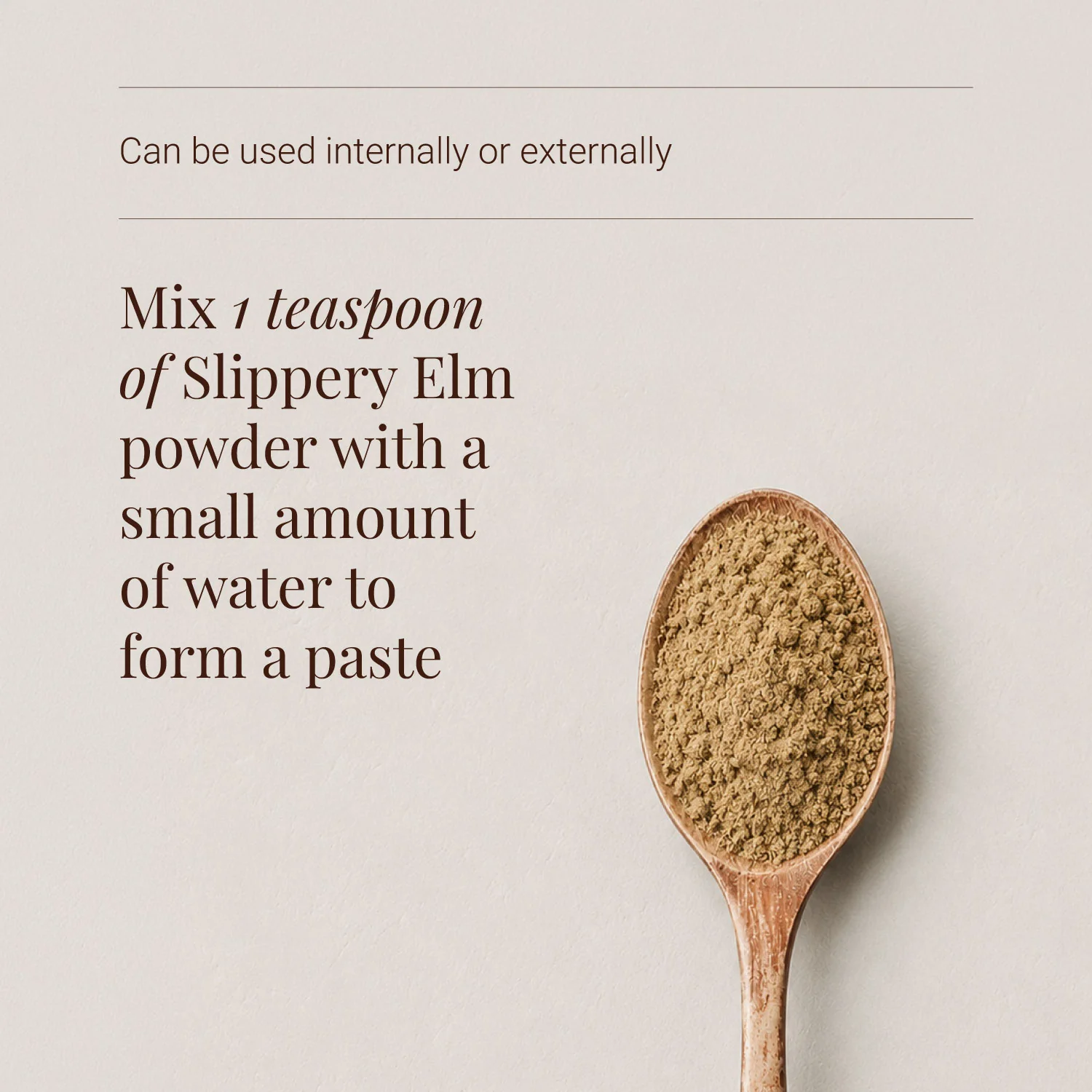KIKI Health Organic Slippery Elm Powder - Image 3