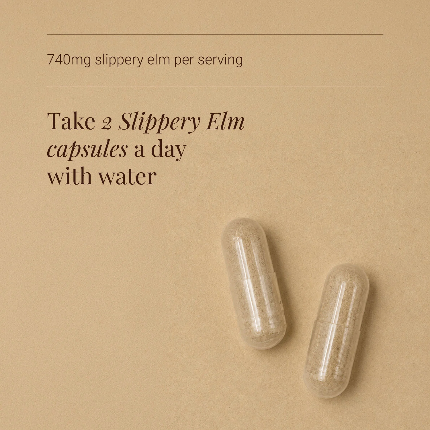 KIKI Health Organic Slippery Elm Vegicaps - Image 3