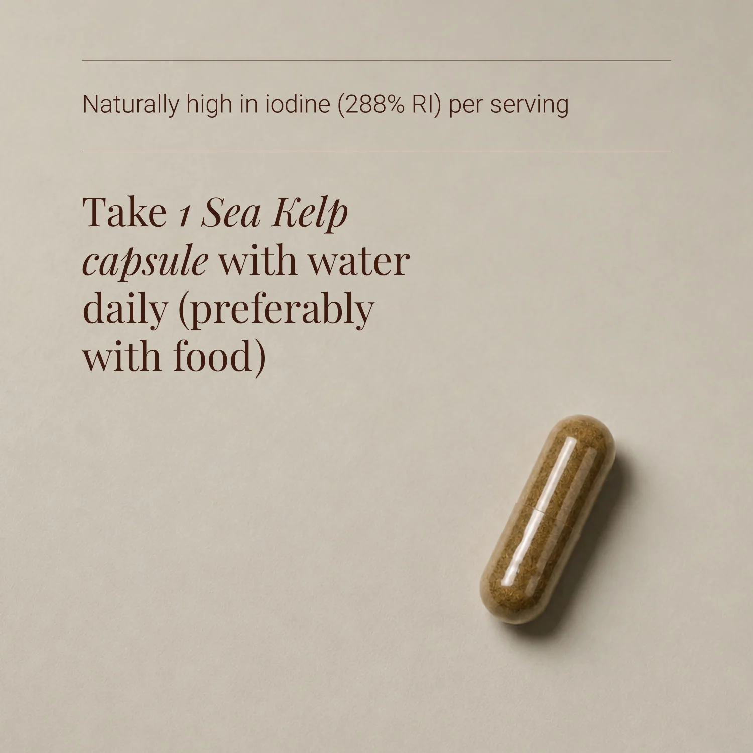 KIKI Health Organic Sea Kelp Vegicaps - Image 3