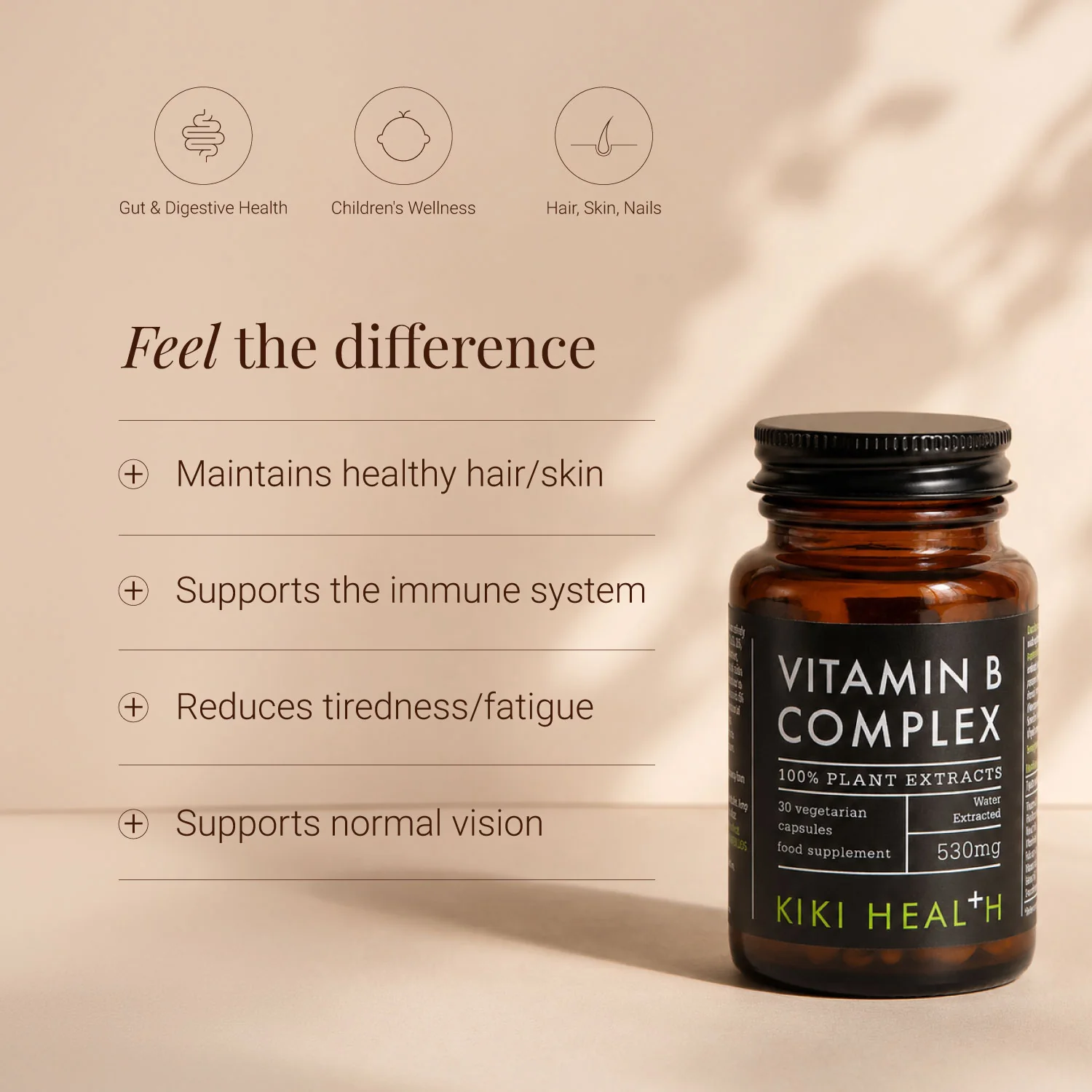 KIKI Health Vitamin B Complex Vegicaps - Image 2