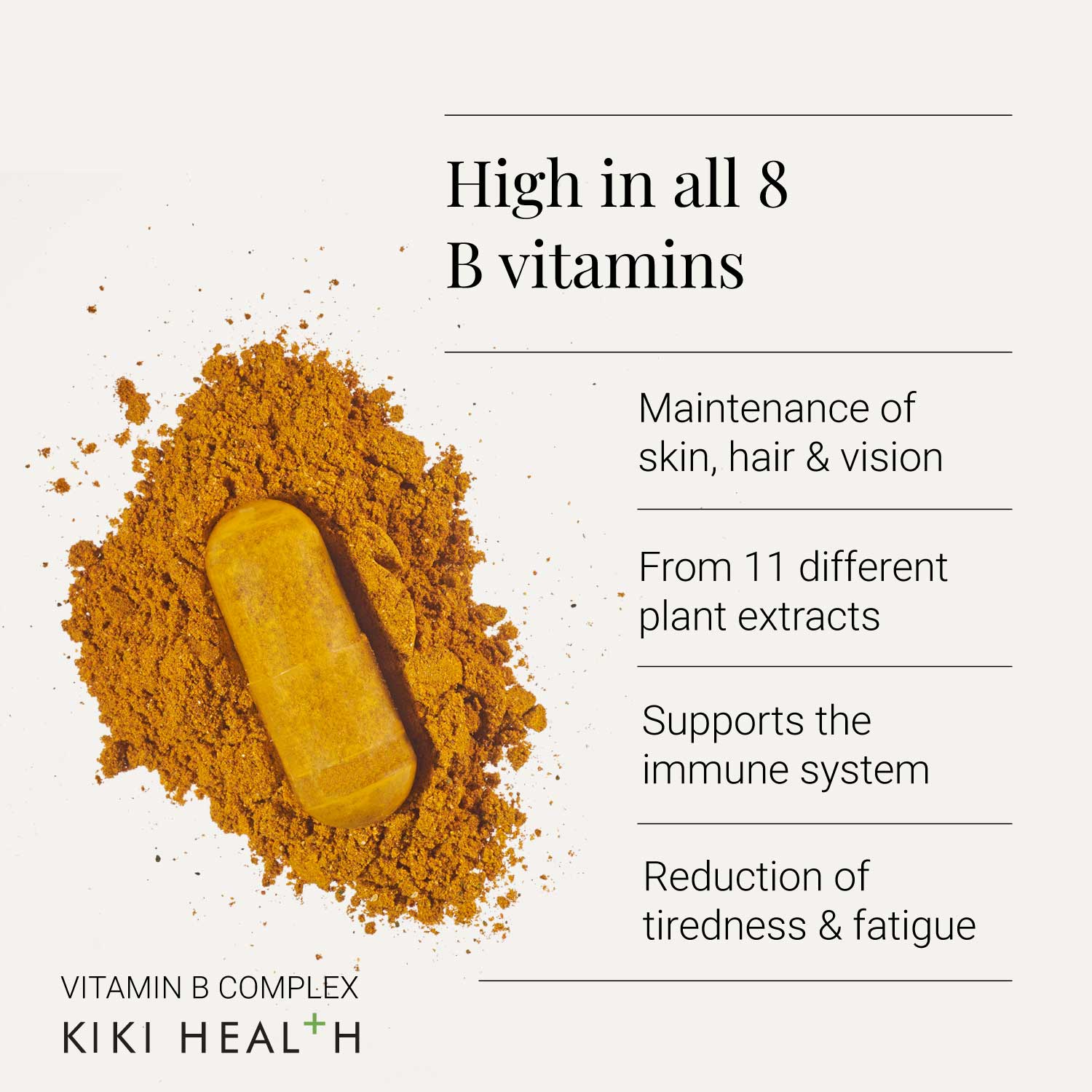 KIKI Health Vitamin B Complex Vegicaps - Image 6