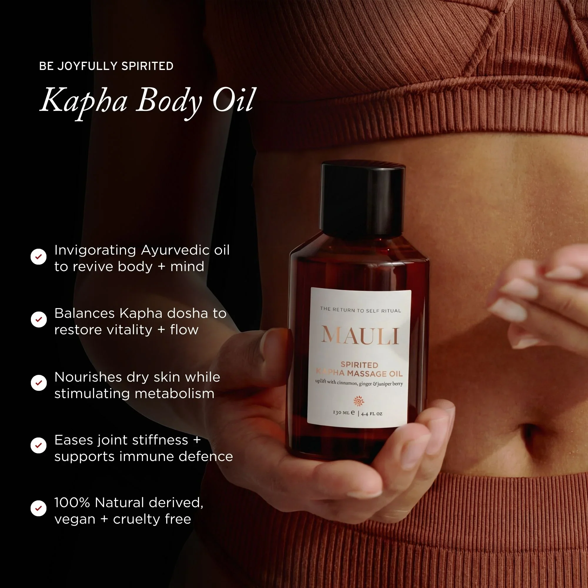 Mauli Rituals Spirited Kapha Body Oil - Image 2