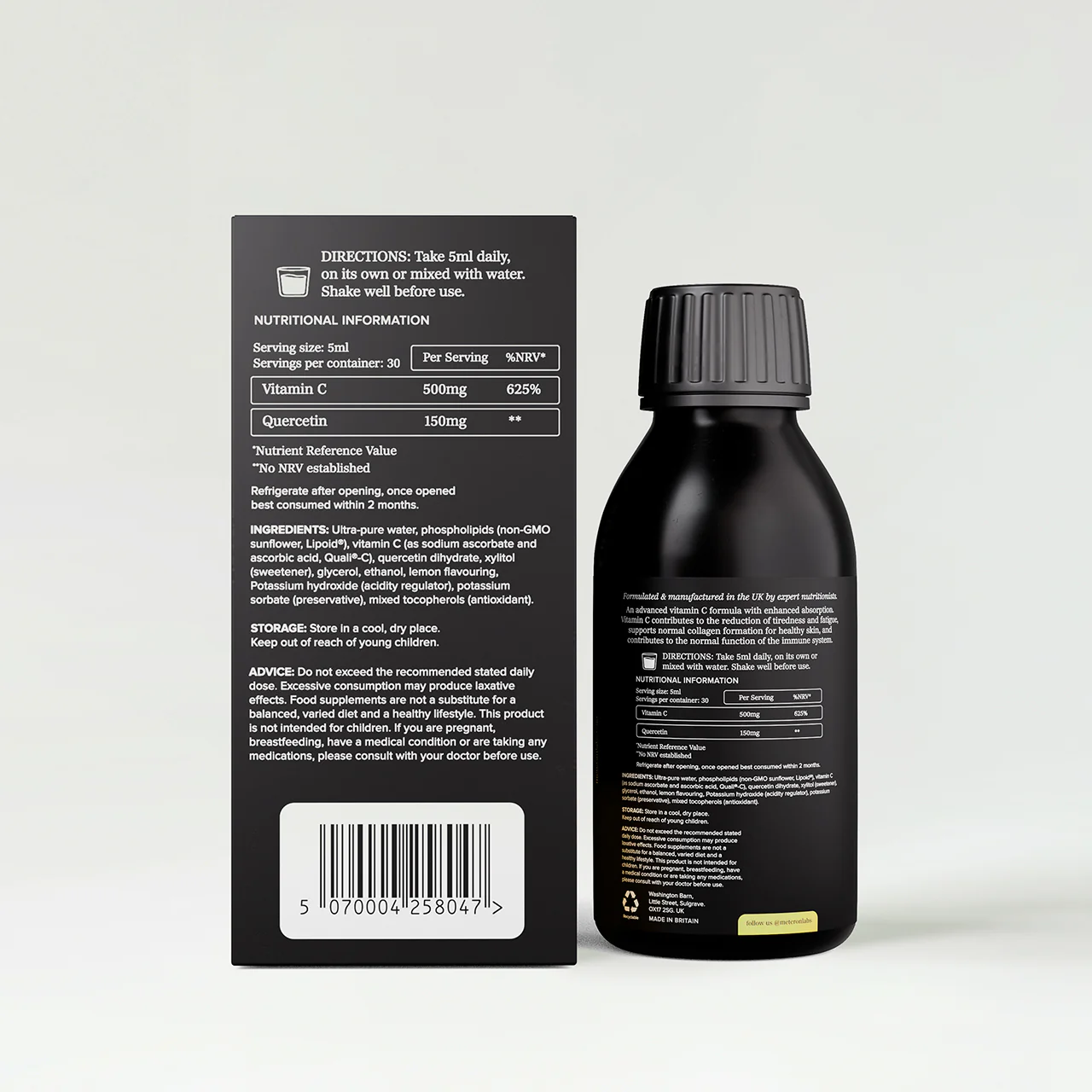 Meteron Labs Liposomal Vitamin C & Quercetin - Image 3