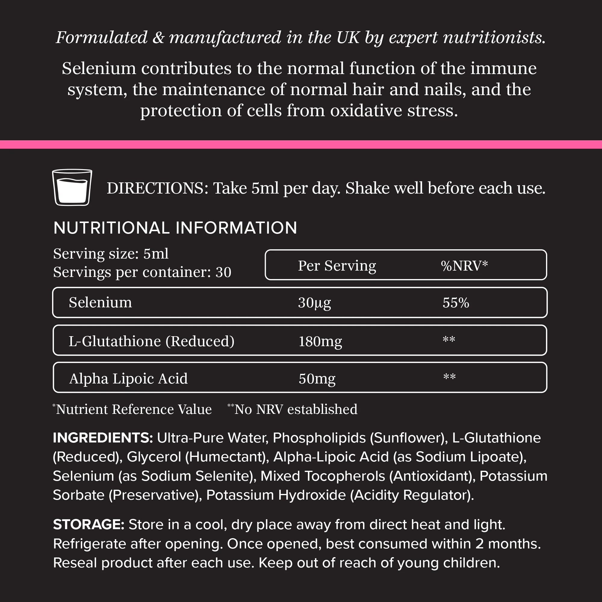Meteron Labs Liposomal Glutathione, Alpha Lipoic Acid & Selenium - Image 5