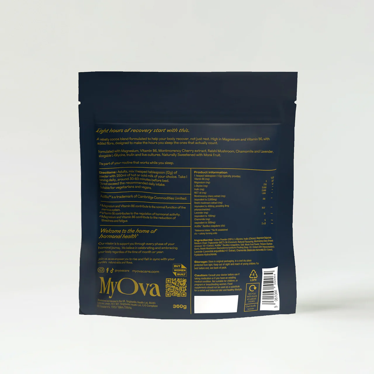 MyOva Magnesium Nightcap Hot Chocolate - Image 2
