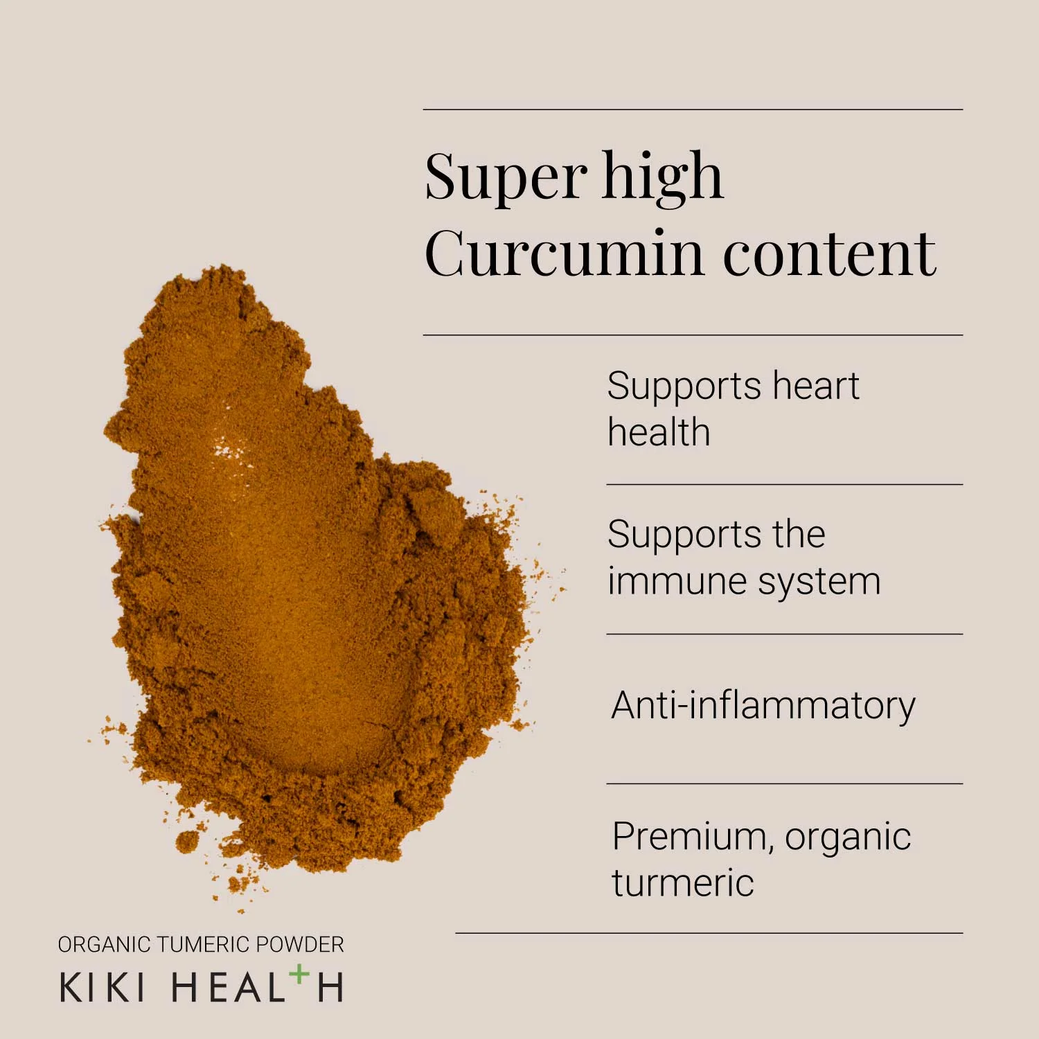 KIKI Health Organic Turmeric Powder - Image 6