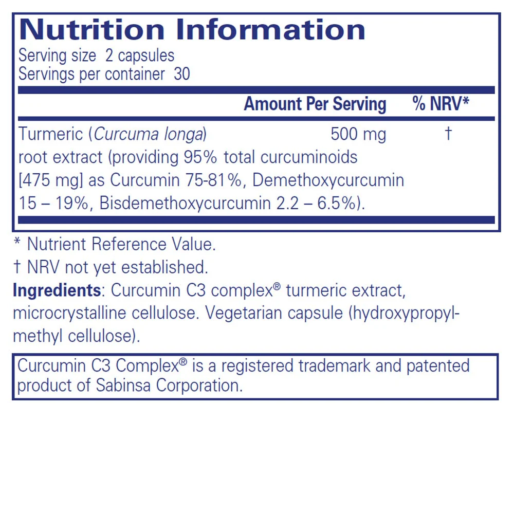 Pure Encapsulations Curcumin - Image 2