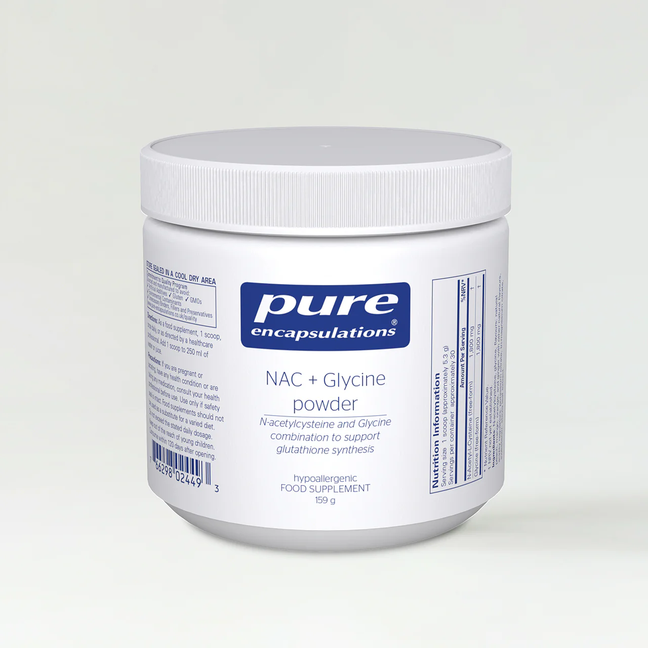 Pure Encapsulations NAC + Glycine