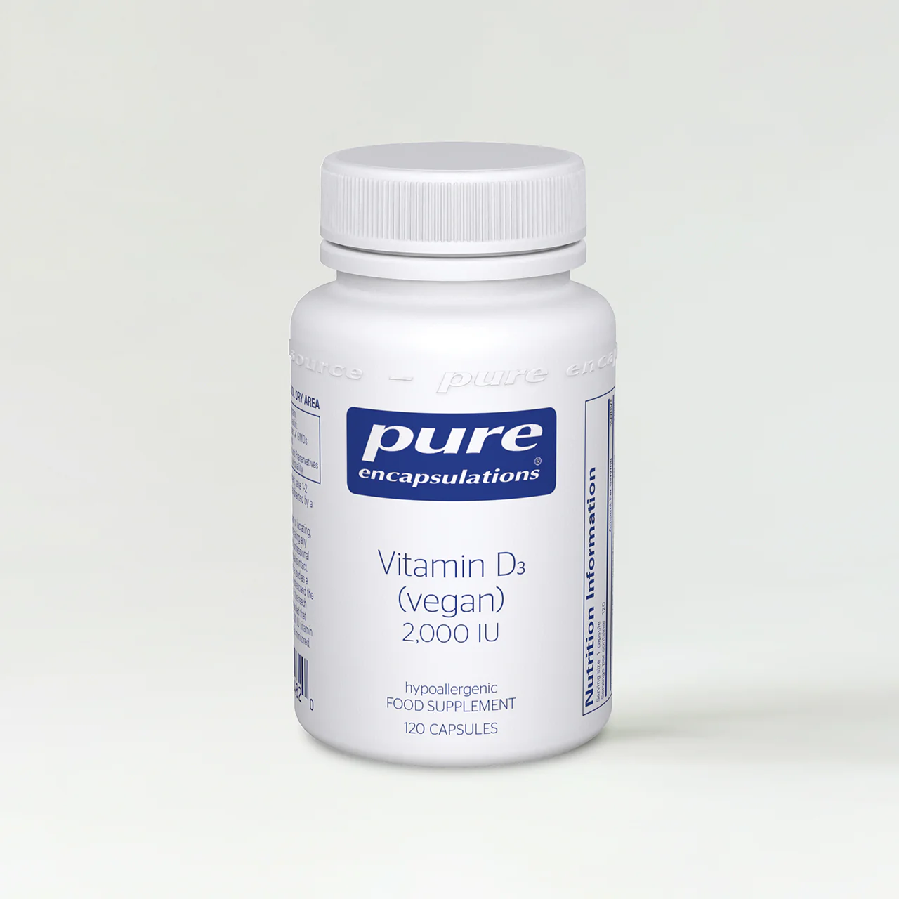Pure Encapsulations Vitamin D3 Vegan