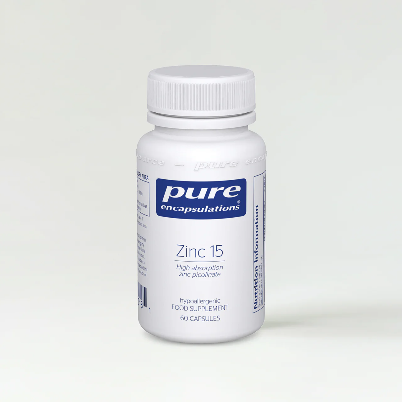 Pure Encapsulations Zinc 15