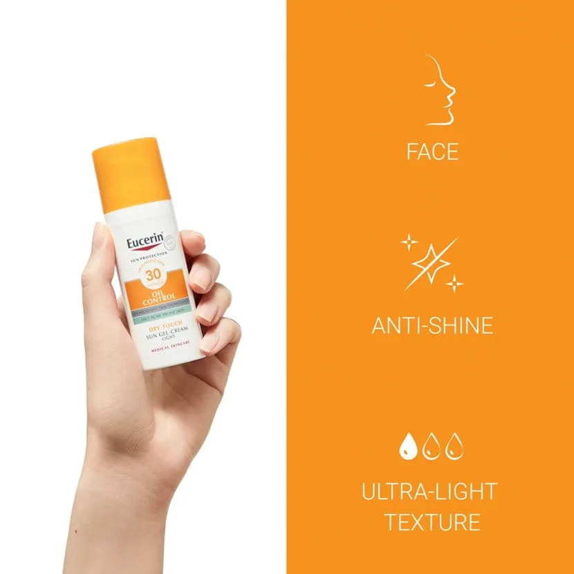 Eucerin Sun Gel-Cream Oil Control Dry Touch SPF 50+ - Image 2