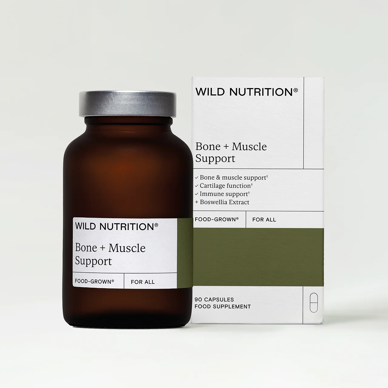 Wild Nutrition Food-Grown® Bone + Muscle Support