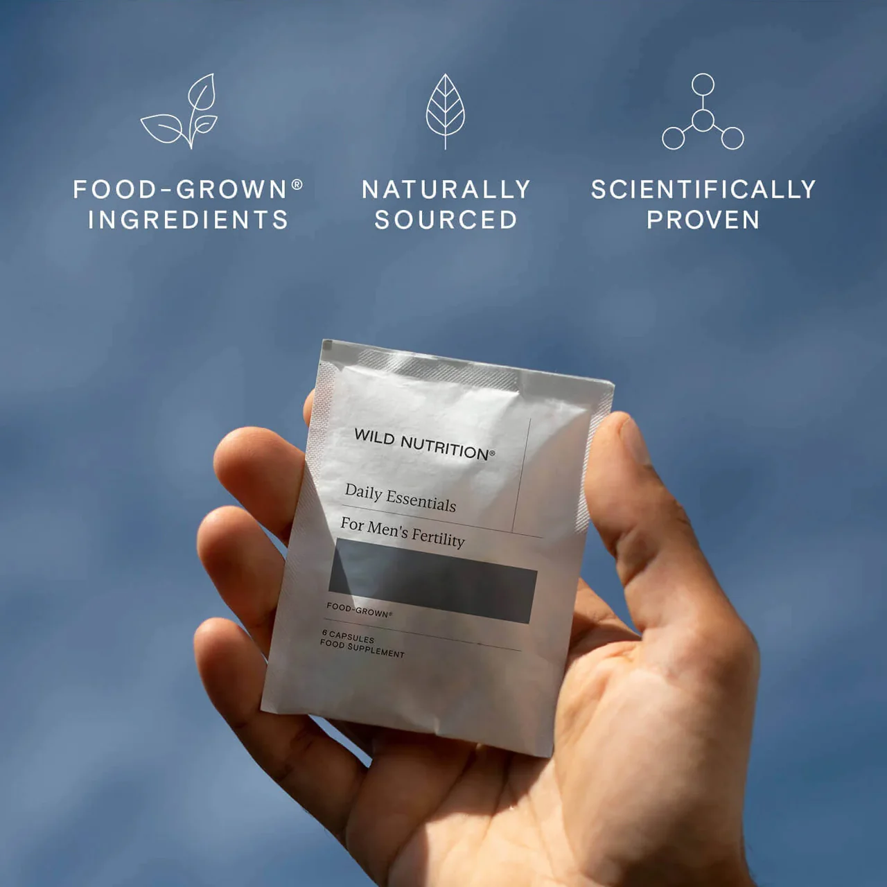 Wild Nutrition Daily Essentials for Men's Fertility - Image 2