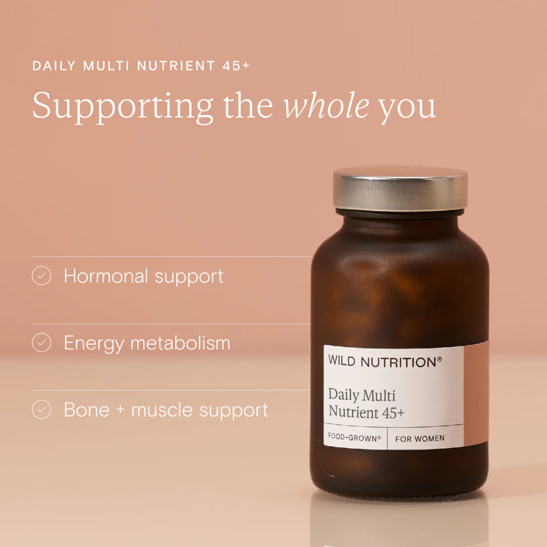 Wild Nutrition Food-Grown® Women's 45+ Daily Multi Nutrient - Image 3
