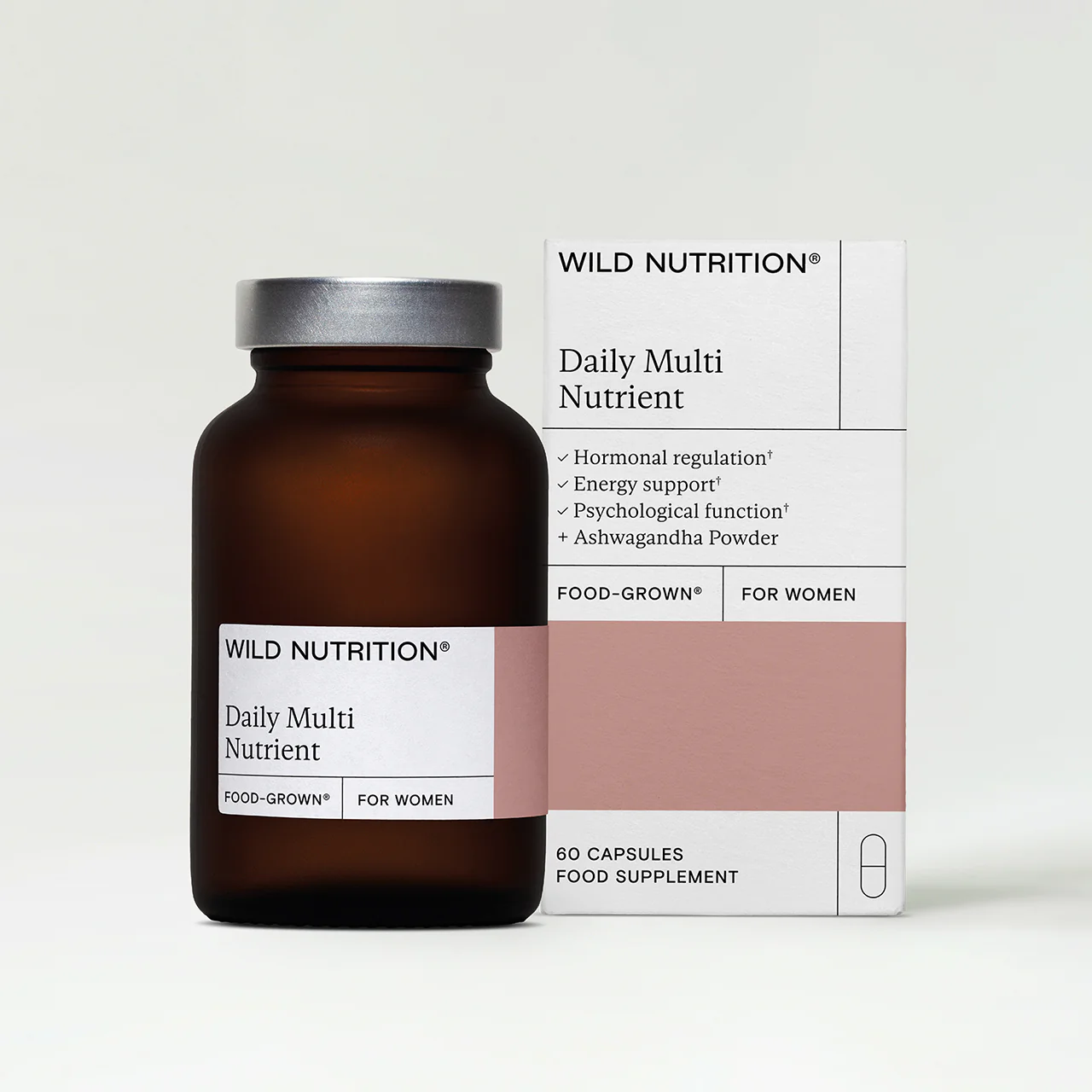 Wild Nutrition Food-Grown® Daily Multi Nutrient for Women