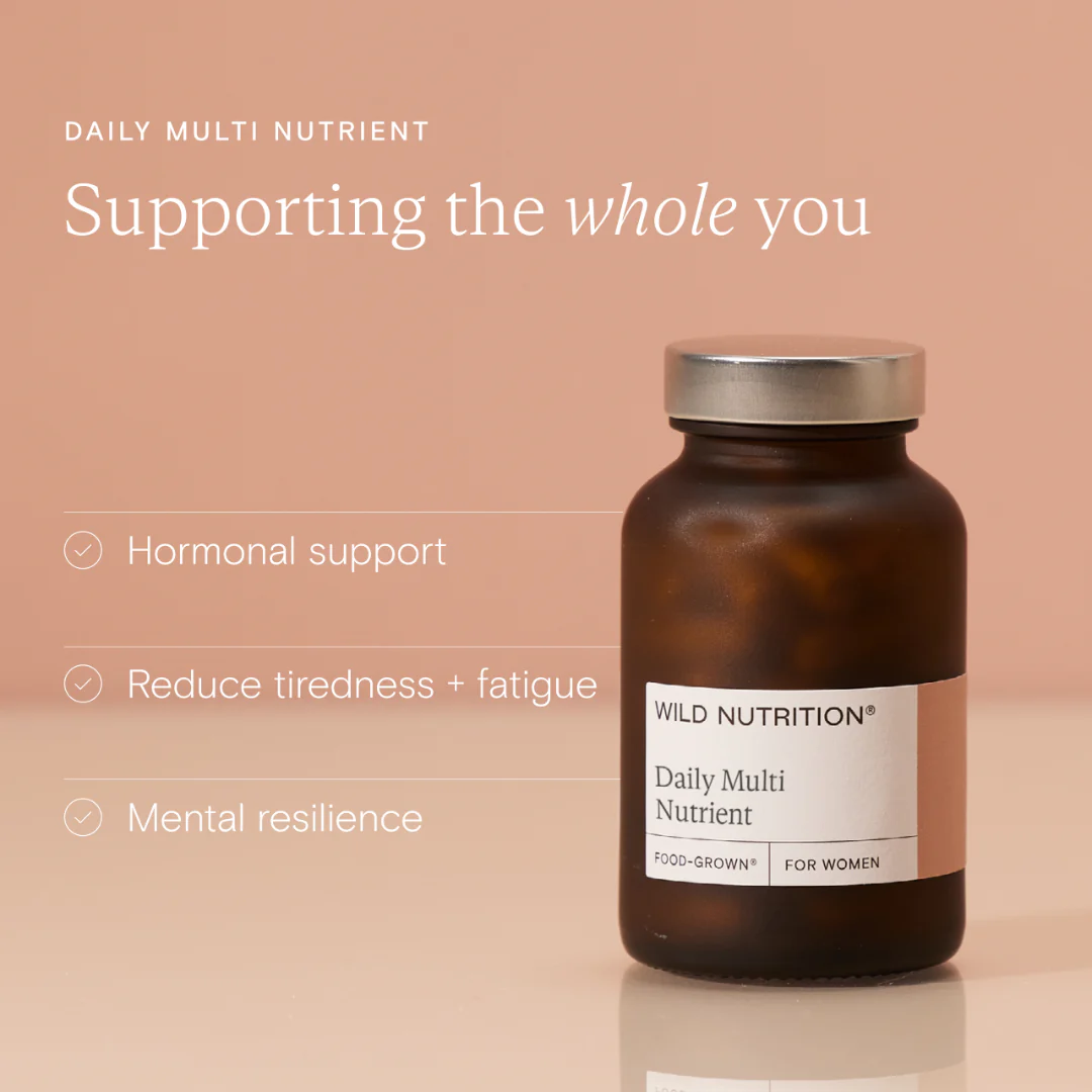 Wild Nutrition Food-Grown® Daily Multi Nutrient for Women - Image 3