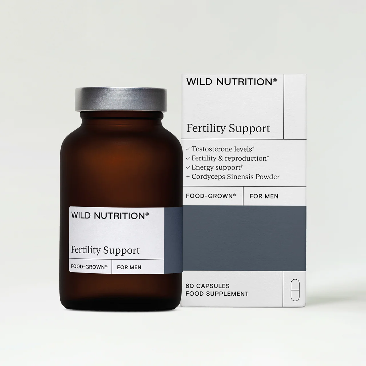Wild Nutrition Food-Grown® Fertility Support for Men