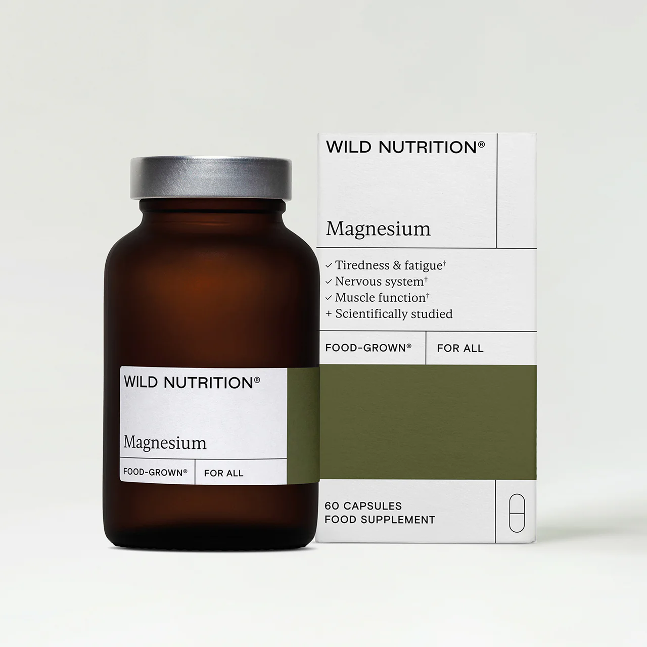Wild Nutrition Food-Grown® Magnesium