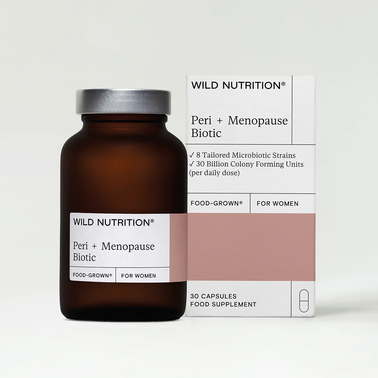 Wild Nutrition Food-Grown® Peri + Menopause Biotic