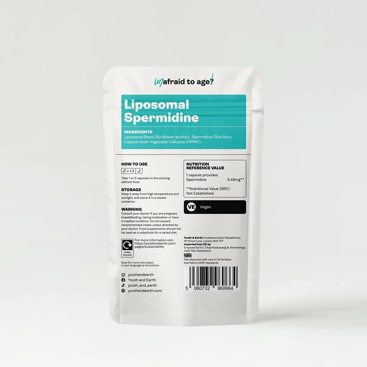 Youth & Earth Liposomal Spermidine - Image 5